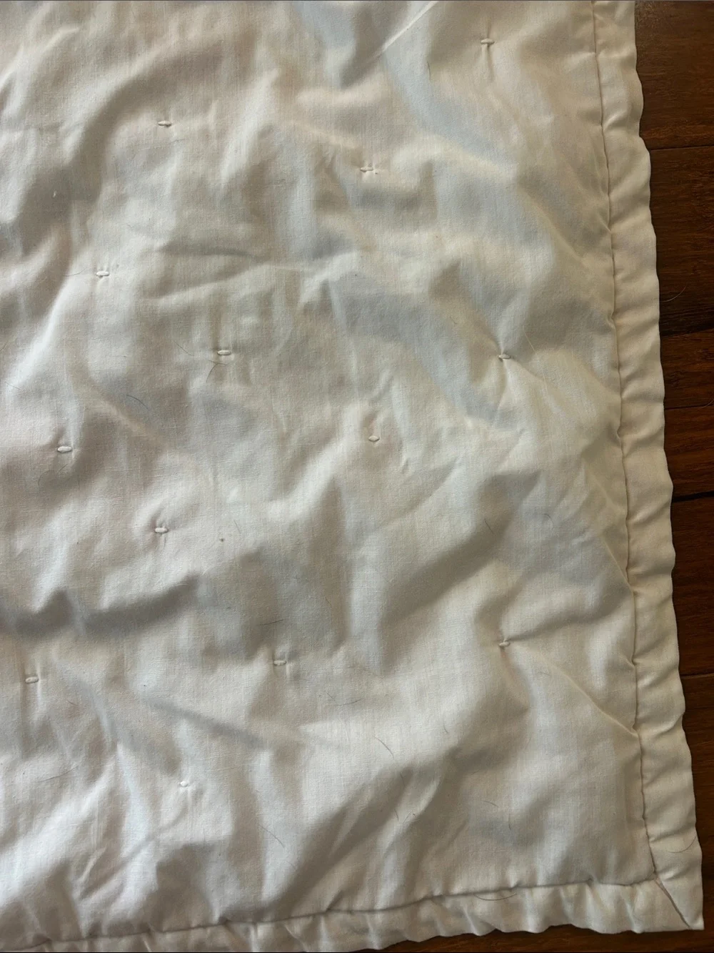 Vintage Handmade Mickey Mouse  Print Quilt with White Border